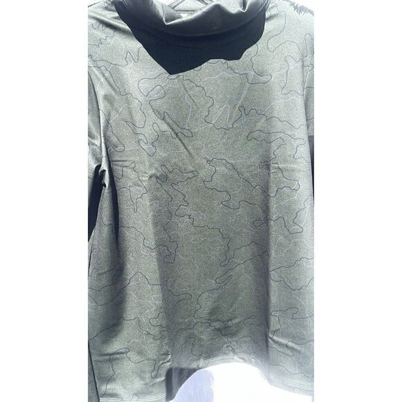 NWT Under Armour Womens Small Cold Weather Funnel Neck Shirt Green Long Sleeve - Picture 6 of 10